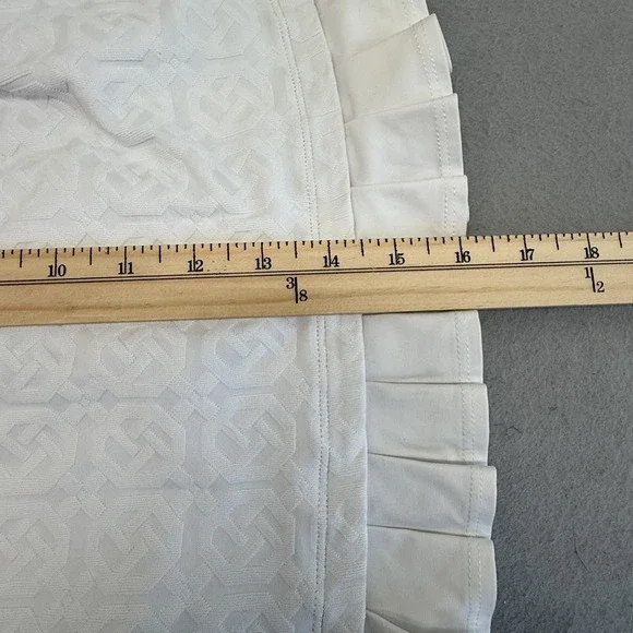 J McLaughlin Skort Lot 2 S Pleated Hem Stretch Golf Tennis Skirt Pink + White - Picture 10 of 16